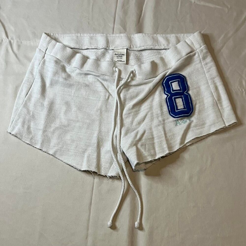 Abercrombie-fitch Women's White and Cream Shorts
